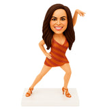Custom Dancing Bobbleheads – Customizable Dress