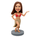 Custom Dancing Bobbleheads – Dress Can Be Customized