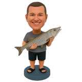 Custom Fishing Bobbleheads – Outfit Can Be Customized
