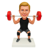 Custom Fitness Bobblehead – Outfit Can Be Customized