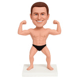Custom Fitness Bobblehead – Outfit Customization Available