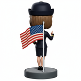 Female Naval Officer Custom Bobbleheads
