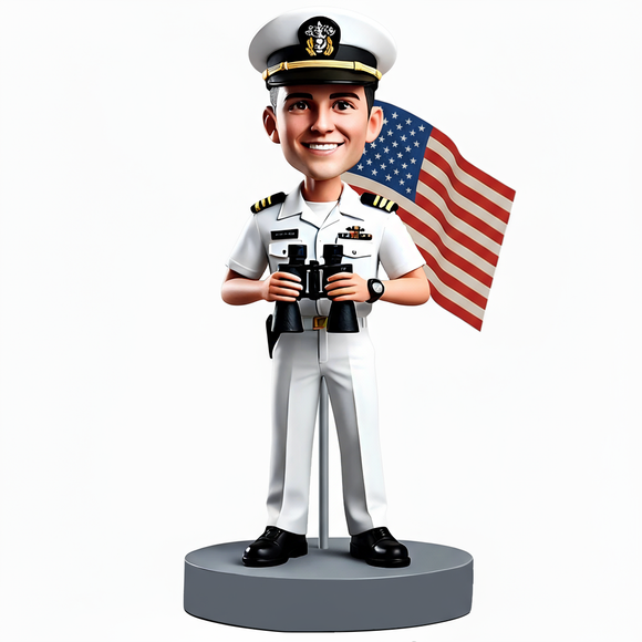 Naval Officer Custom Bobbleheads