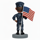 Navy Soldier Giving a Thumbs up