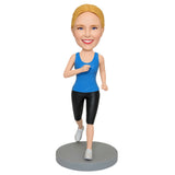 Custom Runners Women Bobbleheads – Outfit Can Be Customized