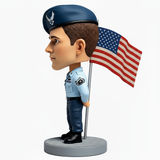 Air Force Basic Training Graduation Custom Bobbleheads
