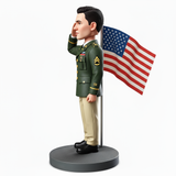 personalized Army Man Bobblehead