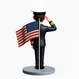 Navy Veteran Custom Bobbleheads