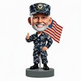 Navy Soldier Custom Bobbleheads