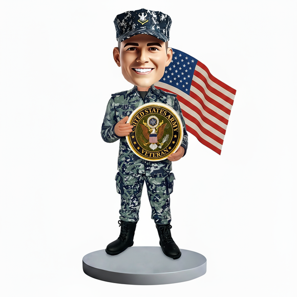 Navy Veterans Custom Bobblehead