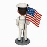 Navy Veterans Custom Bobbleheads