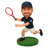 Custom Tennis Player Bobbleheads – Customizable Uniform