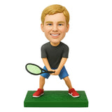 Custom Tennis Player Bobbleheads – Custom Uniform Included
