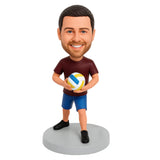 Custom Volleyball Player Bobblehead – Custom Uniform Included