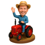 Farmer and Tractor Custom Bobbleheads