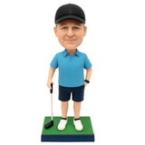 Custom Male Golfers Bobbleheads-– Outfit Customization Available
