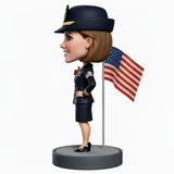 Female Officer Custom Bobbleheads