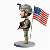 Military Men Custom Bobbleheads