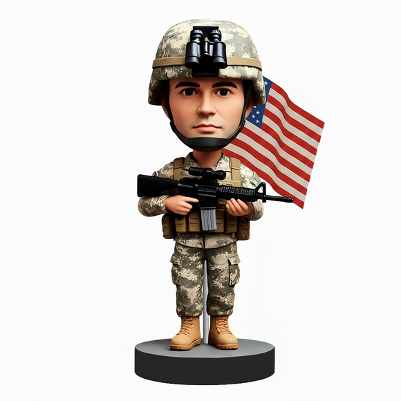 Military Men Custom Bobblehead