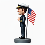 Naval Officer Custom Bobbleheads