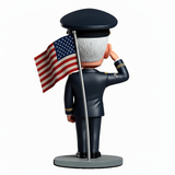 Military Retirement Custom Bobbleheads