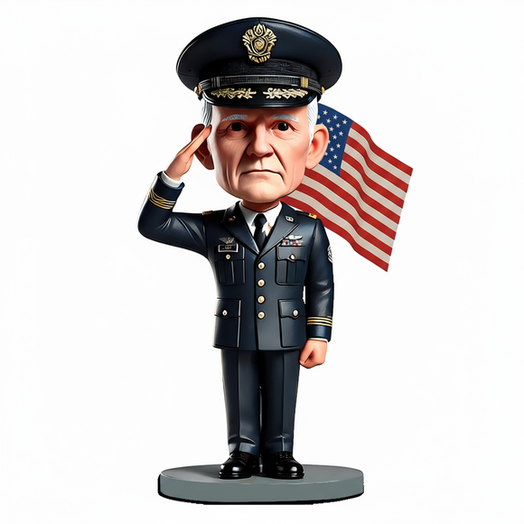 Military Retirement Custom Bobbleheads