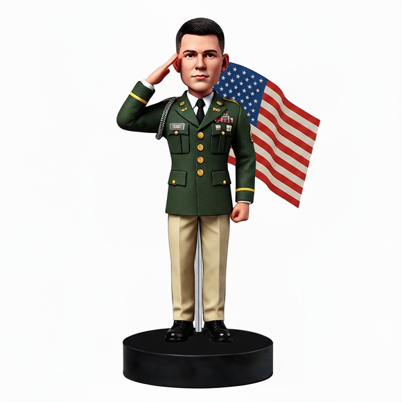 Army Officer Custom Bobbleheads