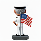 Navy Chief Custom Bobblehead