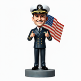Navy Chief Custom Bobbleheads
