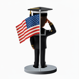 Navy Graduation Custom Bobblehead