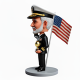 Naval Officer Custom Bobbleheads