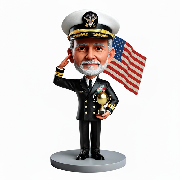 Naval Officer Custom Bobbleheads