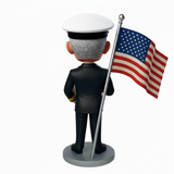 Navy Retirement Custom Bobbleheads