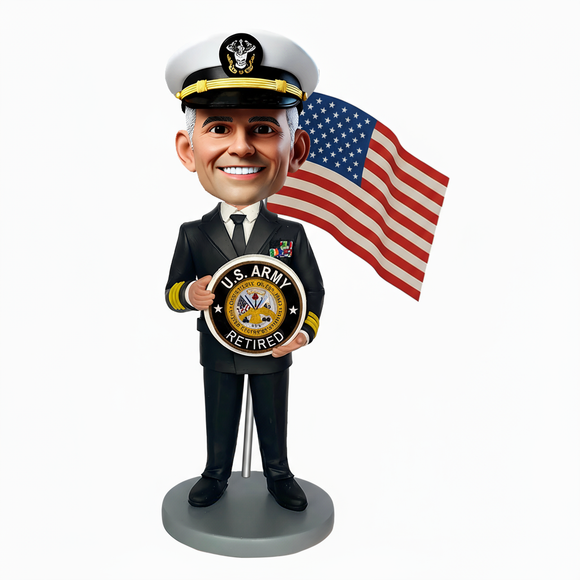 Navy Retirement Custom Bobbleheads