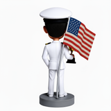 Retired Navy Officer Custom Bobbleheads