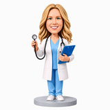Female Doctor Custom Bobblehead