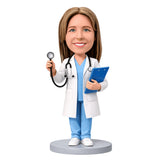 Female Doctor Custom Bobblehead