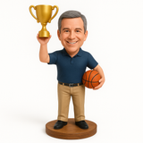 Custom Basketball Coach Bobbleheads– Customizable Outfit