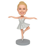 Custom Ballet Dancers Bobbleheads – Ballet Tutu Can Be Customized