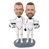 Presents for Gay Couples – Custom Star Wars Warrior Bobbleheads | Customize Any Outfit & Pose