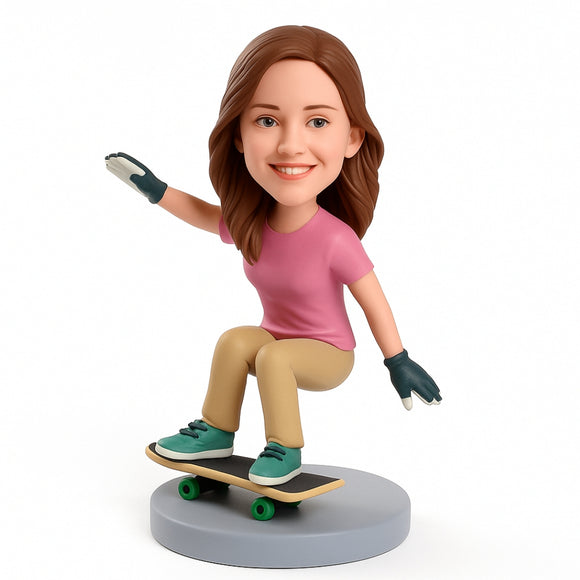 Custom Skateboarders Bobbleheads