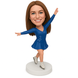 Custom Skater Bobbleheads -- Dress Can Be Customized