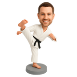 Taekwondo Practitioner Custom Bobbleheads– Outfit Can Be Customized
