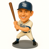 Custom Bay Rays Player Bobblehead