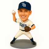Custom Bay Rays Player Bobbleheads