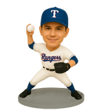 Custom Texas Rangers Baseball Player Bobblehead