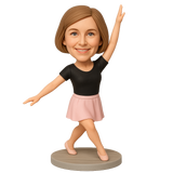 Custom Dance Teacher Bobbleheads – Customizable Outfit