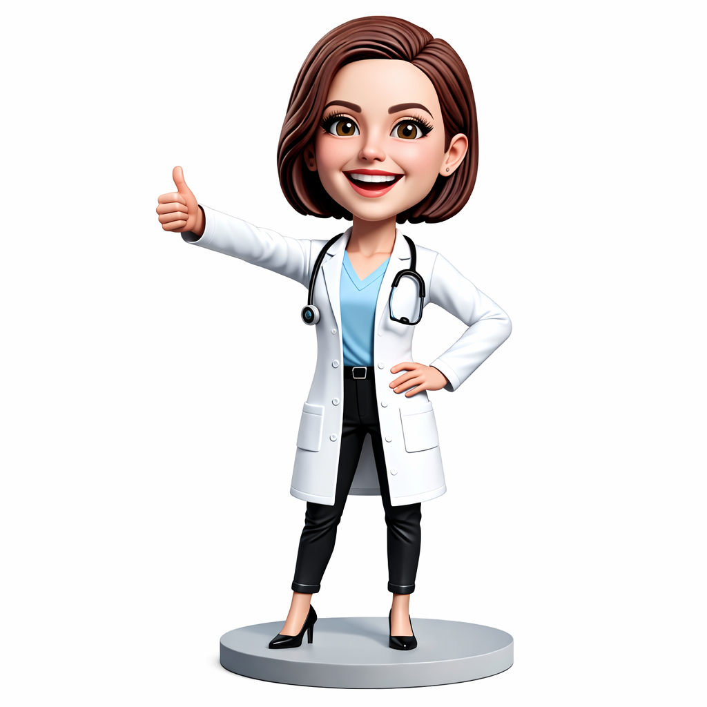 Unique Gifts for Female Doctors|Custom Female Doctors Bobbleheads|Gifts ...