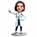 The Best Female Doctor Custom Bobbleheads