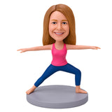 Custom Yoga Lovers Bobbleheads– Outfit Customization Available